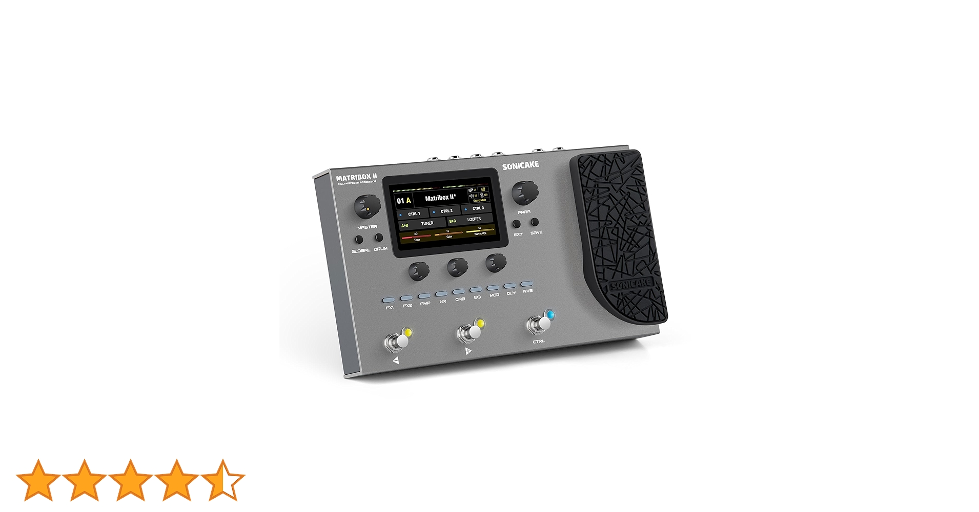 Amazon | SONICAKE マルチエフェクター 200以上のエフェクト内蔵